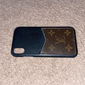 Used iPhone 12 Louis Vuitton case.